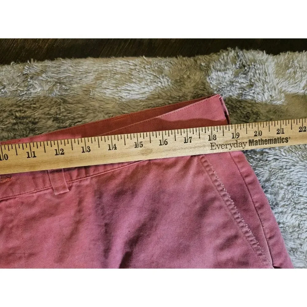 Polo Ralph Lauren Pink Chino Shorts Men's Size 40 100% Cotton, Pre-loved, Worn.